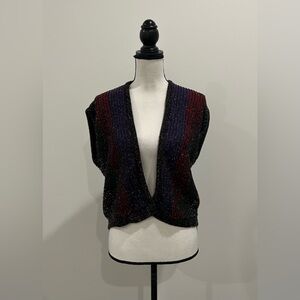 Vintage Gardenia Sweater Vest
